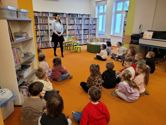 bratki w bibliotece